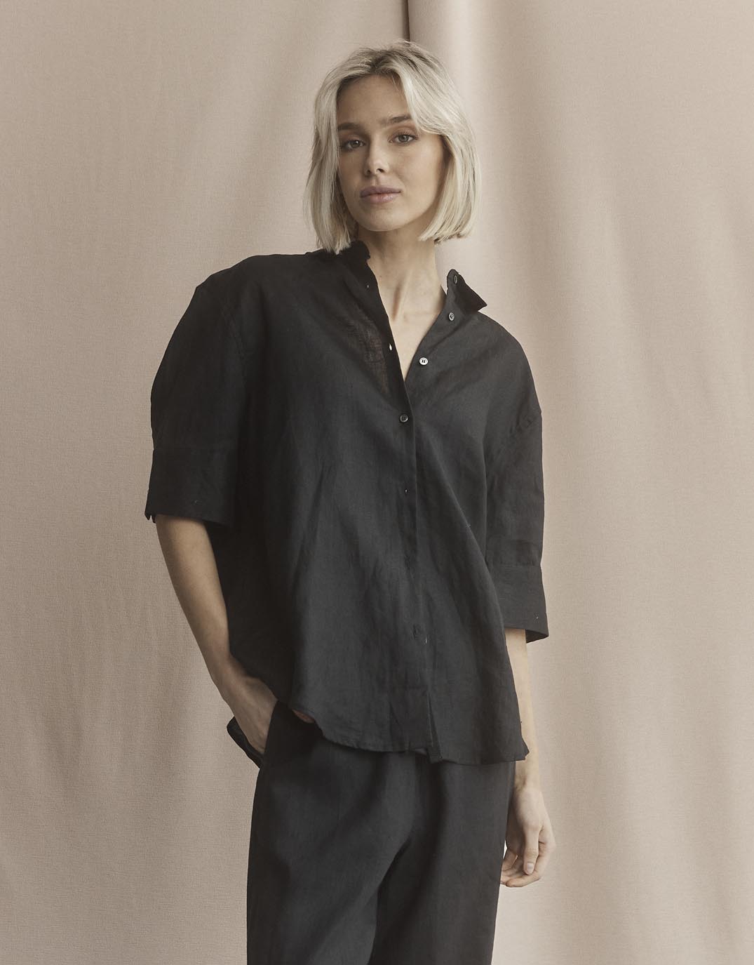 white-ftl-katie-linen-shirt-black-womens-clothing