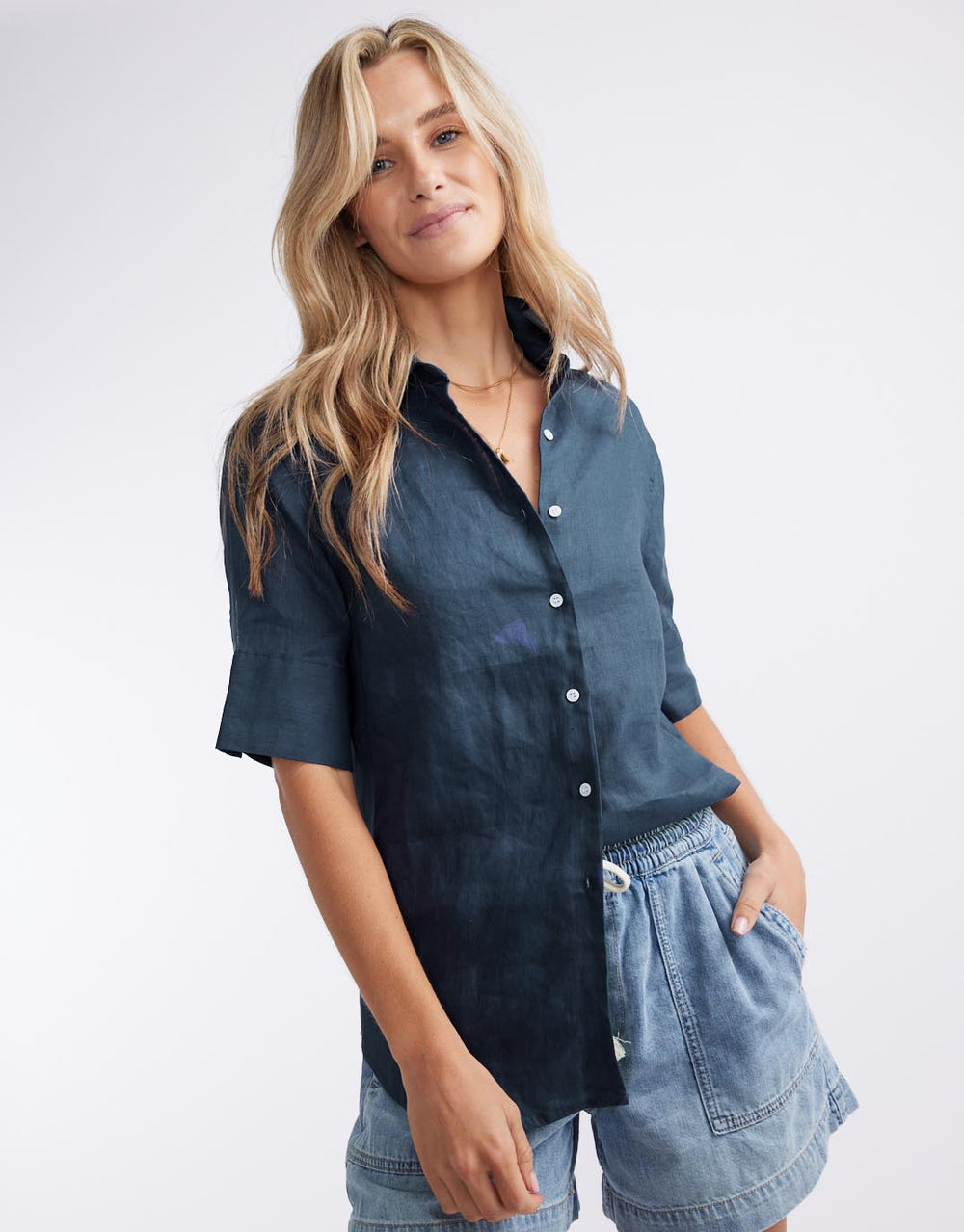 white-ftl-nora-linen-shirt-french-navy-womens-clothing