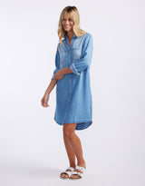 white-co-cleo-vintage-dress-denim-womens-clothing
