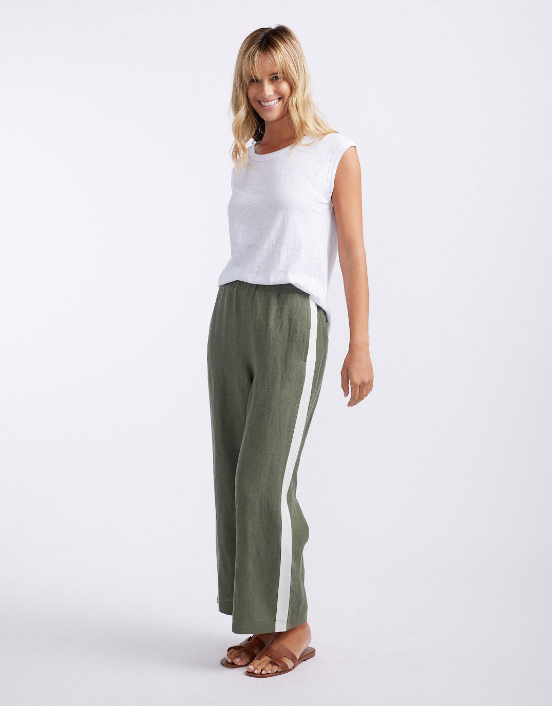 white-co-deluxe-100-linen-pants-khaki-white-stripe-womens-clothing