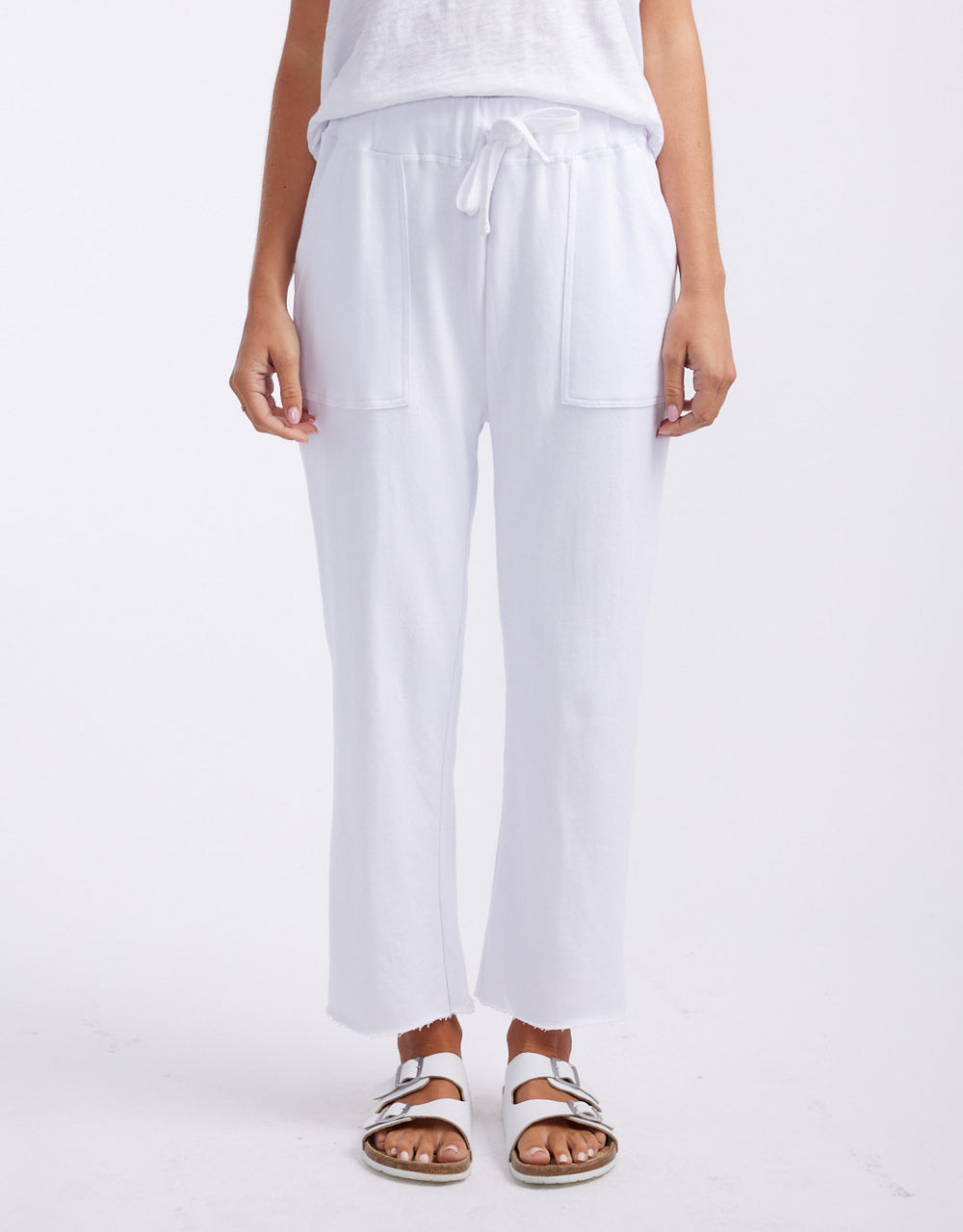 white-co-raw-edge-lounge-pant-white-womens-clothing