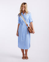 white-co-shirt-dress-blue-white-stripe-womens-clothing