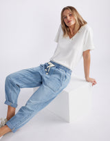 Beach Comber Pant - Mid Wash