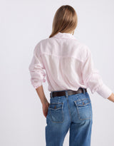 Chloe Panel Shirt - Pink