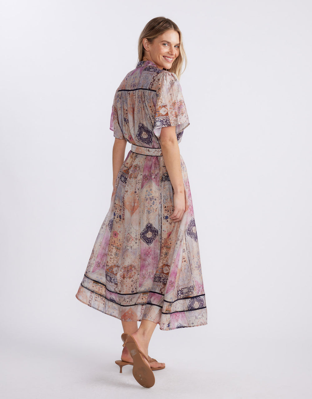 The Marrakesh Midi Dress - Mosaic