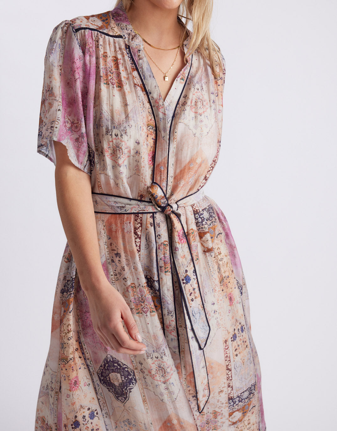 The Marrakesh Midi Dress - Mosaic