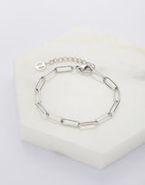 Ruby Bracelet - Silver