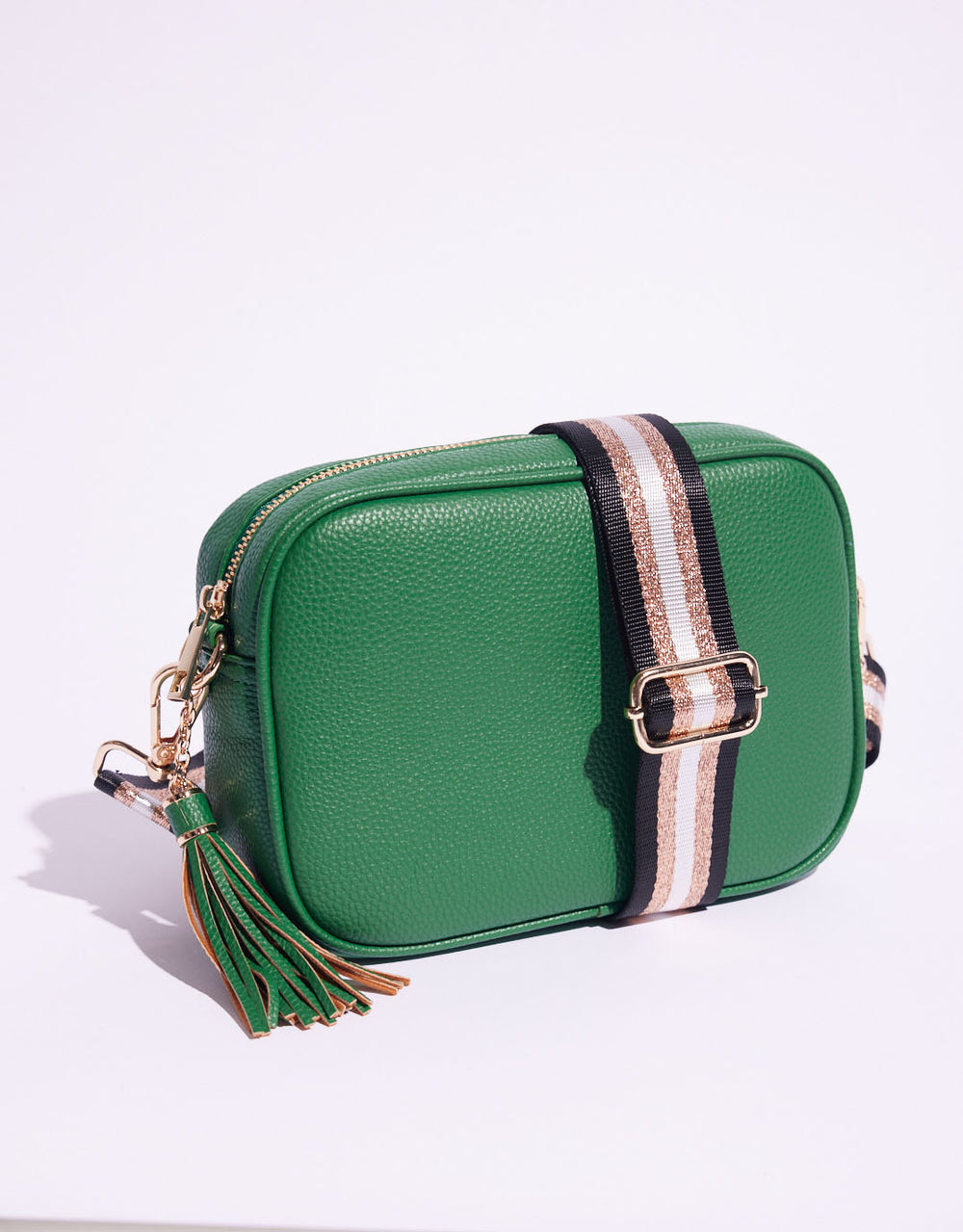 zoe-crossbody-bag-green-black-white-stripe