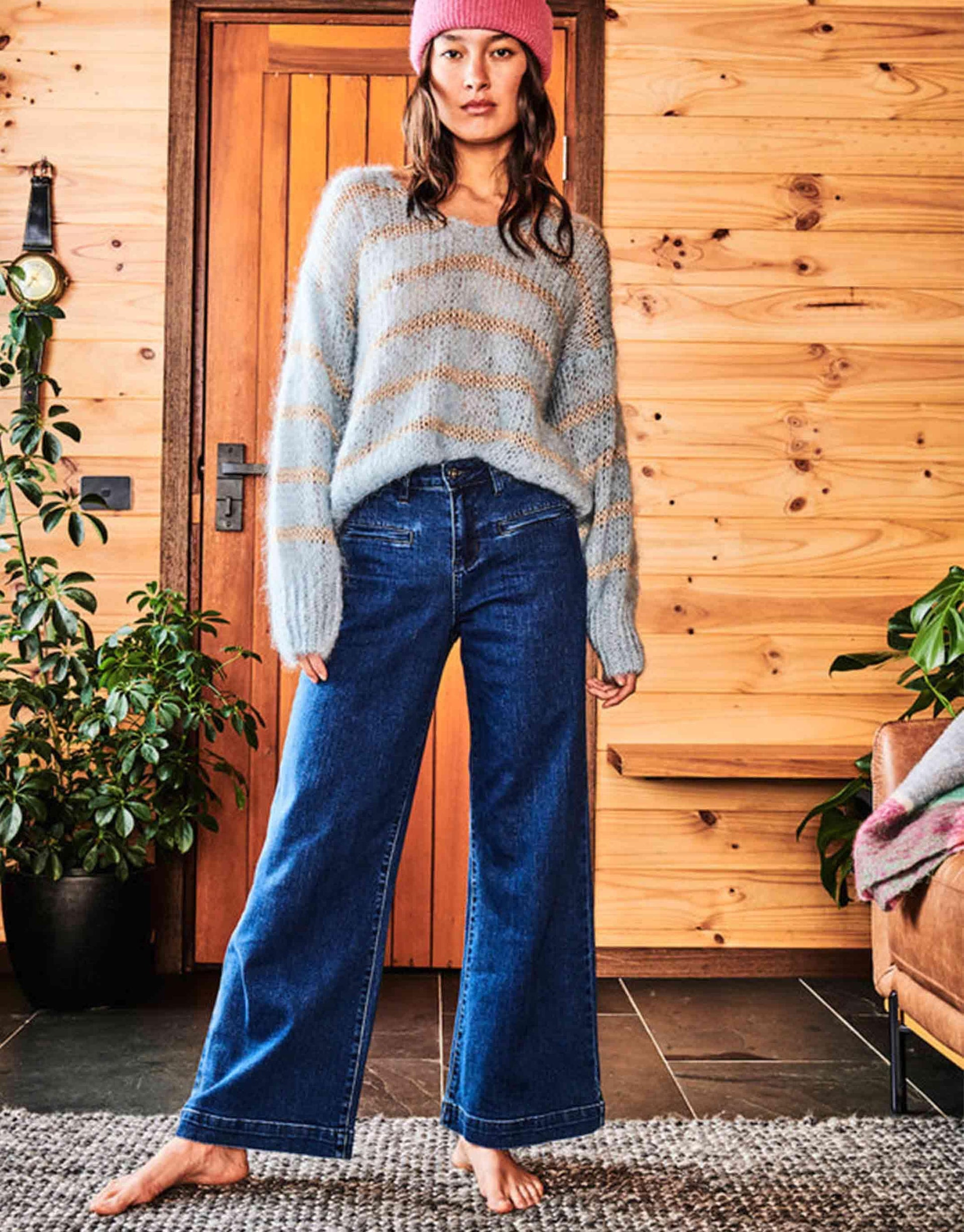 Sailor Freya Jeans Mid West Blue