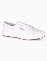 Superga womens cheap white leather