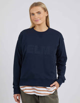elm-applique-sweat-navy-plus-size-clothing