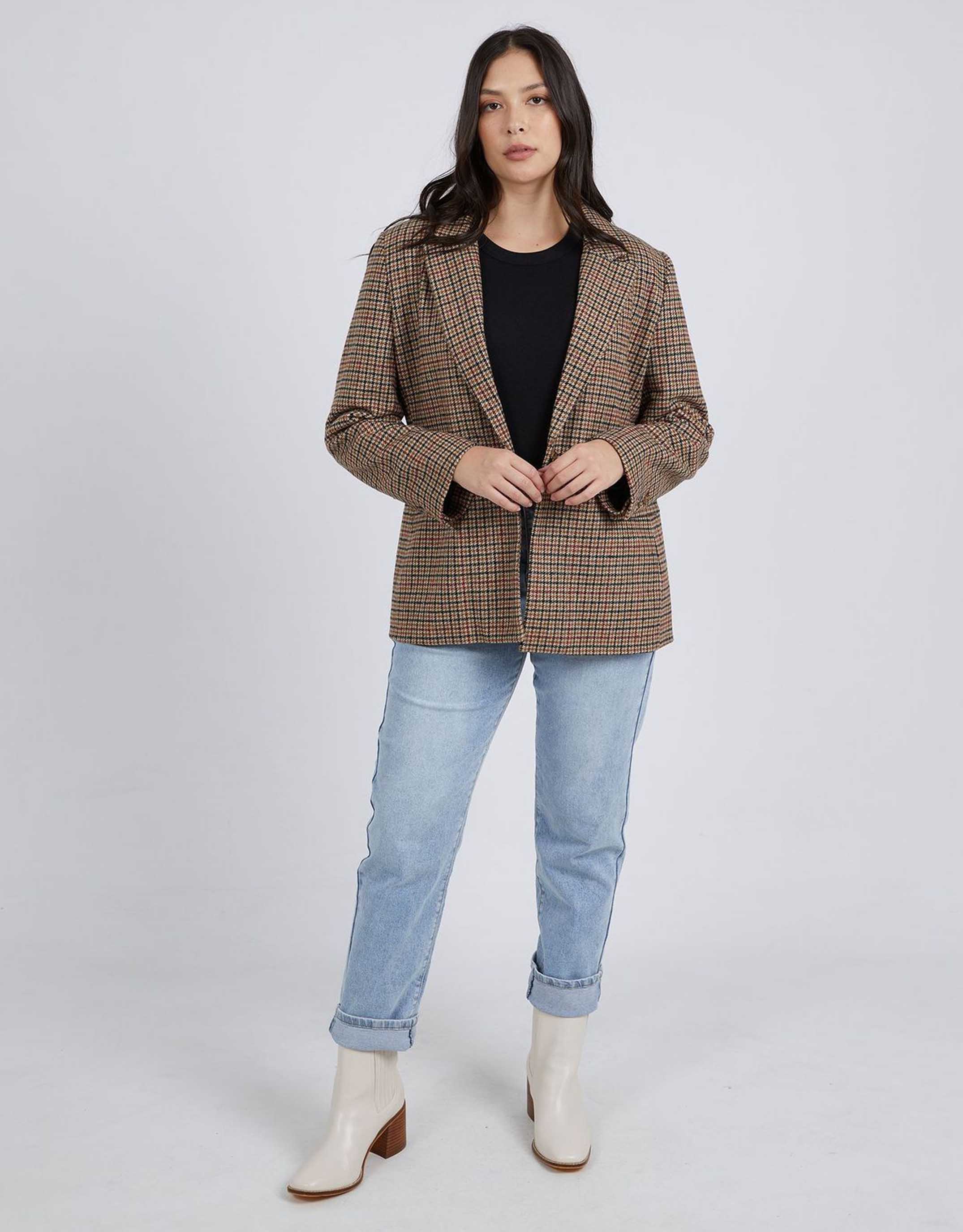 foxwood-isabella-blazer-check-womens-clothing