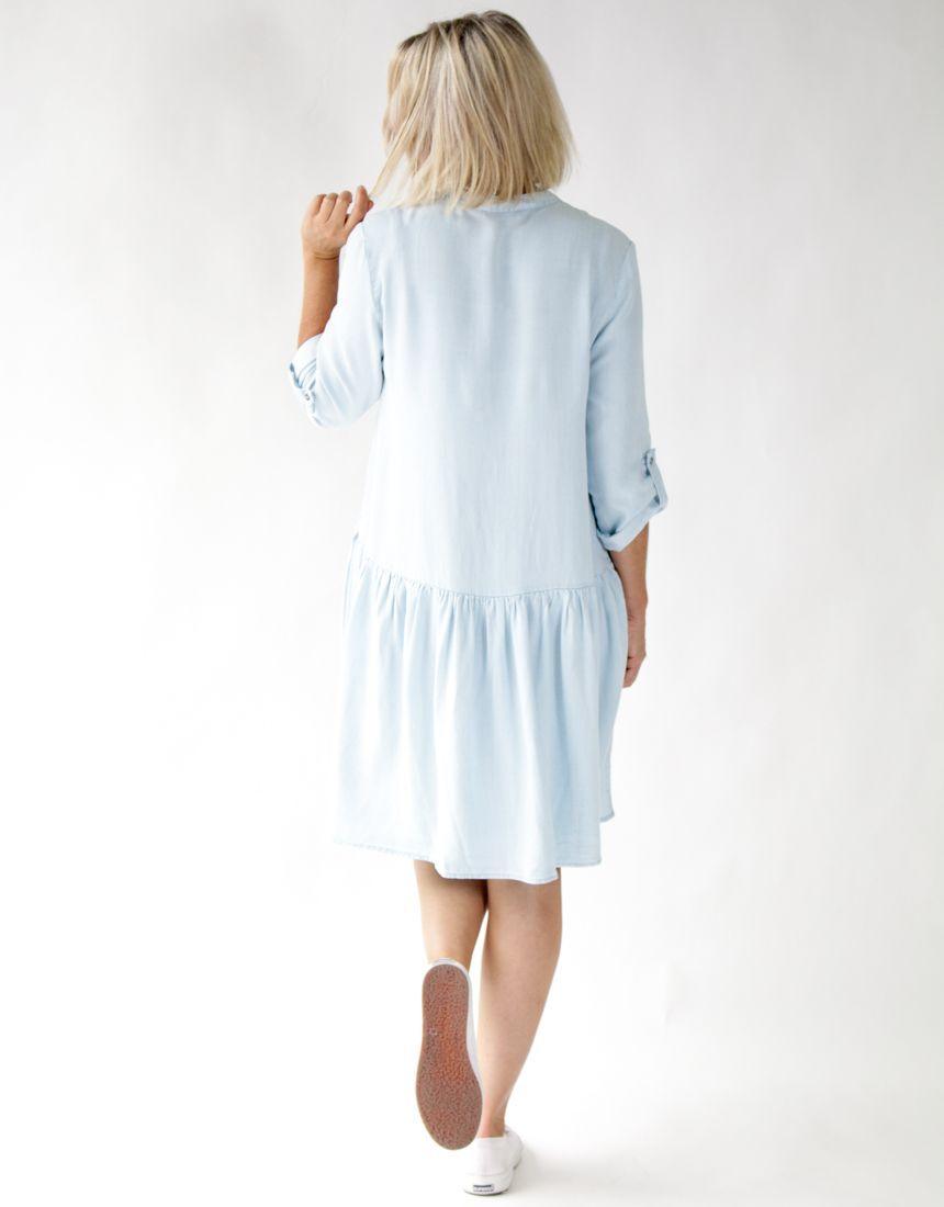 Frankie Dress - Chambray Sass Clothing