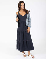 Venice Beach Dress - Navy - White & Co Living