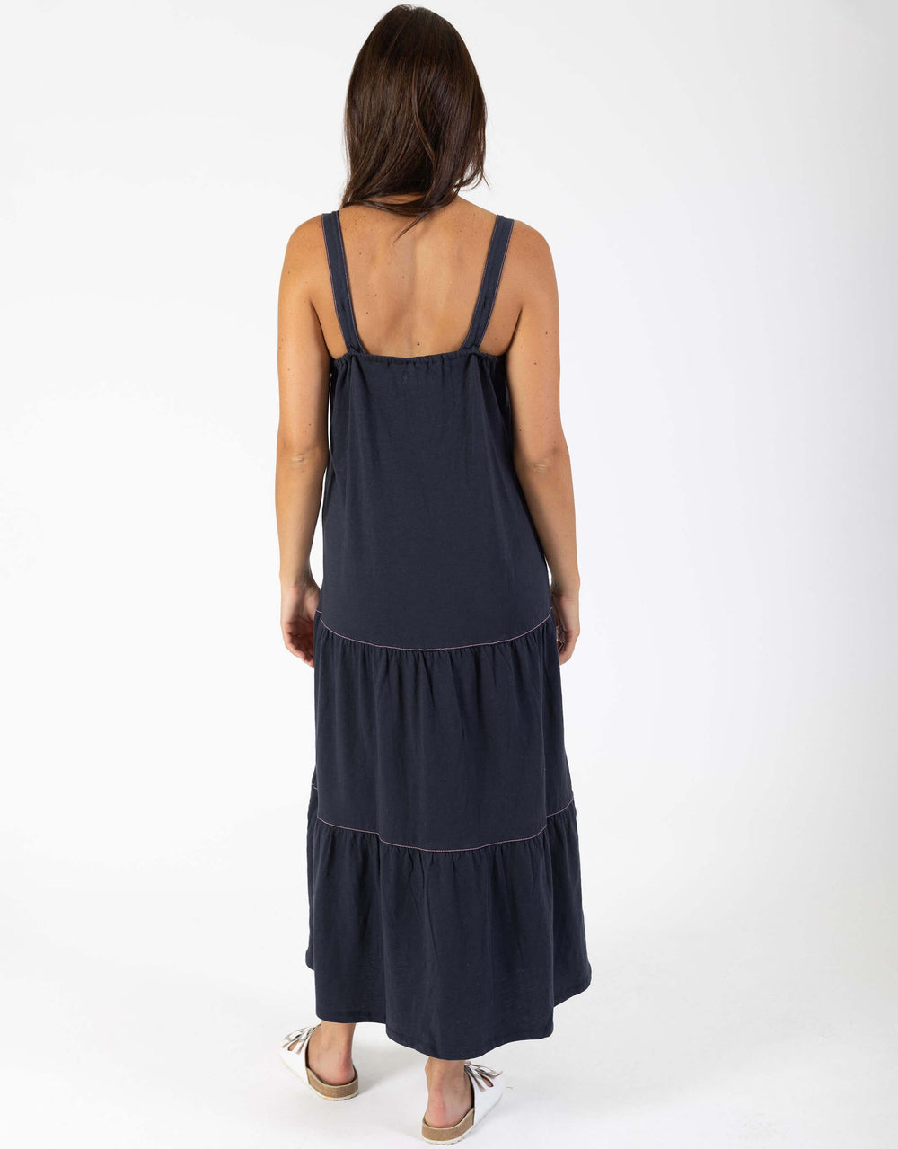 Venice Beach Dress - Navy - White & Co Living